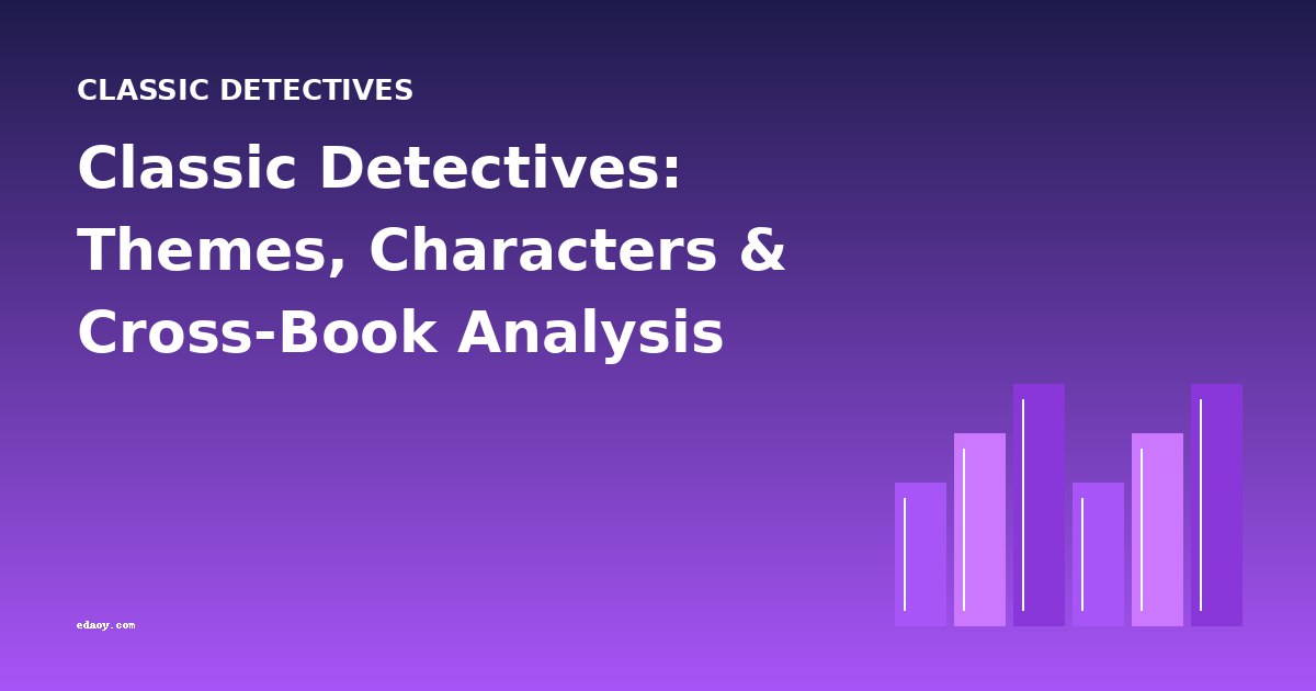 Classic Detectives: Themes, Characters & Cross-Book Analysis