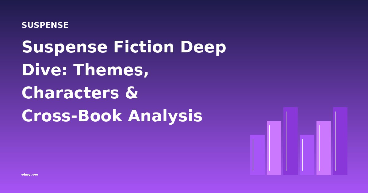 Suspense Fiction Deep Dive: Themes, Characters & Cross-Book Analysis