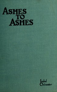 Cover of Ashes to ashes — A Closer Reading