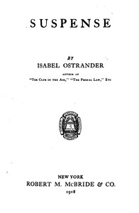 Cover of Suspense — Edition Insights