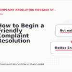 How to Begin a Friendly Complaint Resolution Message