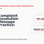 Complaint Resolution Message Practice: Formal and Friendly Versions