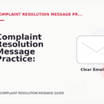 Complaint Resolution Message Practice: Email and Message Examples